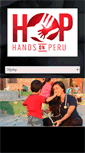 Mobile Screenshot of handsonperu.org